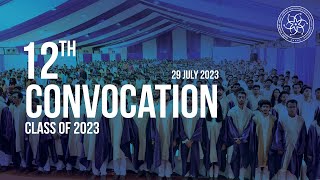 The 12th Convocation | IIT Gandhinagar | July 29, 2023