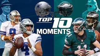 Cowboys vs. Eagles: Top 10 Moments in the NFC East Rivalry | NFL Highlights