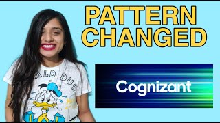 Updated pattern of Cognizant Placement Drive