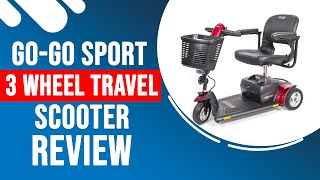 Go-Go Sport 3 Wheel Travel Scooter Review  | Med Mart