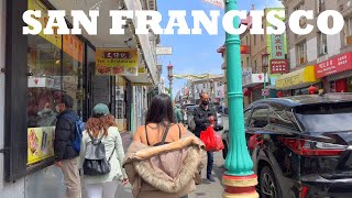 Walking San Francisco Chinatown : Oldest Chinatown in North America