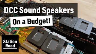 Hornby HM7000 DCC Speaker Upgrade on a Budget