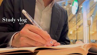 【vlog】#23：One more / 会社員の勉強vlog  / 社会人勉強ルーティン（eng