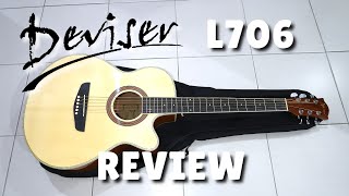 Deviser L706 Guitar review and sound test | Best budget guitar