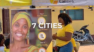 World Bank (IFC) and Calbank Agent Banking and Snap Account Acquisition BTL activations in Ghana