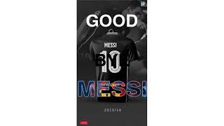 good by Messi  برشلونة サッカー messi bye bye by