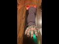 totally ghoul snap up zombie hand animated halloween prop