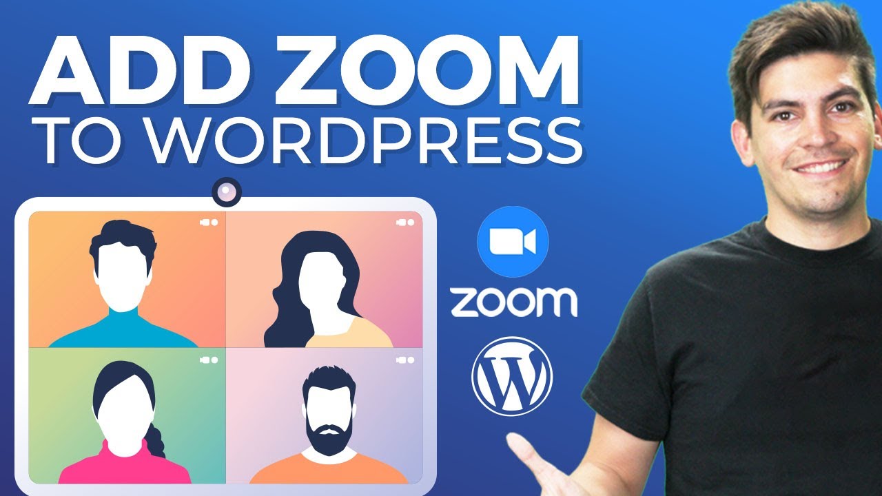 How To Easily Host A Zoom Meeting With Wordpress Youtube