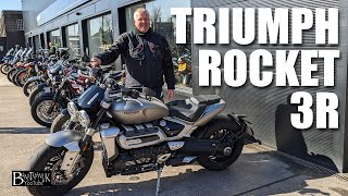 2023 Triumph Rocket 3R Test ride. Triumph on Tour at Staffordshire Triumph 15th April 2023