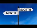 Geographic (True) North vs Magnetic North