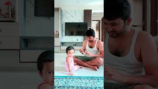 Daddy cha chamacha😂🤣😅😆| Drinking milk for the first time 😘😍| #shortsfeed #shorts #viralshort#babyboy