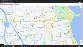 Chicago Crime Map Prototype Demonstration