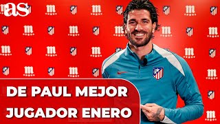 DE PAUL, mejor jugador de ENERO del ATLÉTICO de MADRID | ATLETI - CELTA de LALIGA