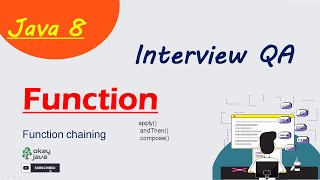 Java 8 function interface | java 8 interview questions | function | Bifunction interface | okayjava