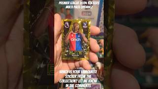NEW PANINI PREMIER LEAGUE 2024 STICKERS MULTI PACK OPENING #premierleague #holidayswithshorts #short
