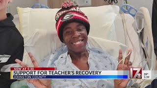 Support for teacher's recovery in Johnston County