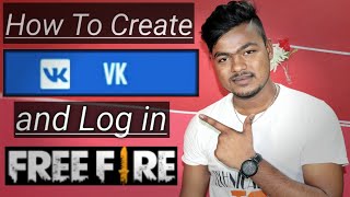 how to create vk account in free fire | vk account kaise banaye