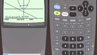 Lesson 35 - Finding Distance Between Two Points In Graph Mode