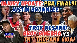 Ginebra | tnt Tropang Giga | Injury Update