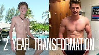 19 Year Old Real Motivational Teen Body Transformation | SKINNY TO SHREDDED