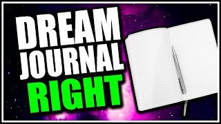 How to Dream Journal the EASY Way (How to Improve Dream Recall)
