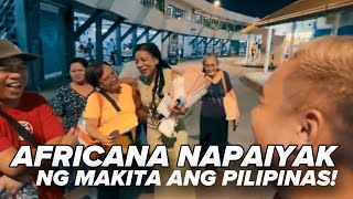 AFRICANA…  GRABE ANG REACTION NUNG PAGBABA SA EROPLANO