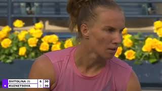 Elina Svitolina vs Svetlana Kuznetsova Highlights (R2) | Dubai 2021