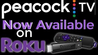 Peacock TV is now Available on Roku !! How to Get Peacock TV on your Roku device.
