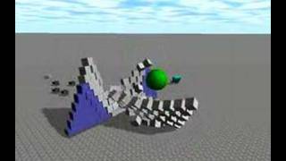 Open Dynamics Engine test: Crash