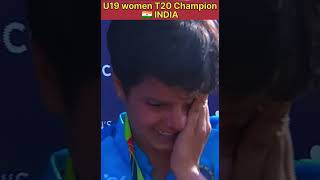 INDIA 🇮🇳  U19 Women T20 Champion 🏆 | u19 Ind vs u19eng | IndvsEng | Shefali Verma