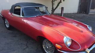 1965 Jaguar E type interior restoration