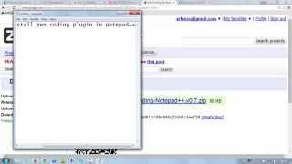 How to install zen coding plugin in notepad++ -easiest way