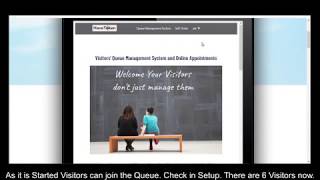 How to Start Online Appointments on Website. Make Free Visitors Queue Management System