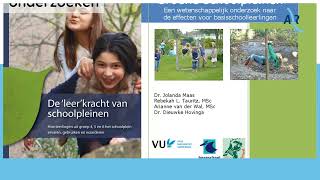 Webinar GroenBlauwe schoolpleinen