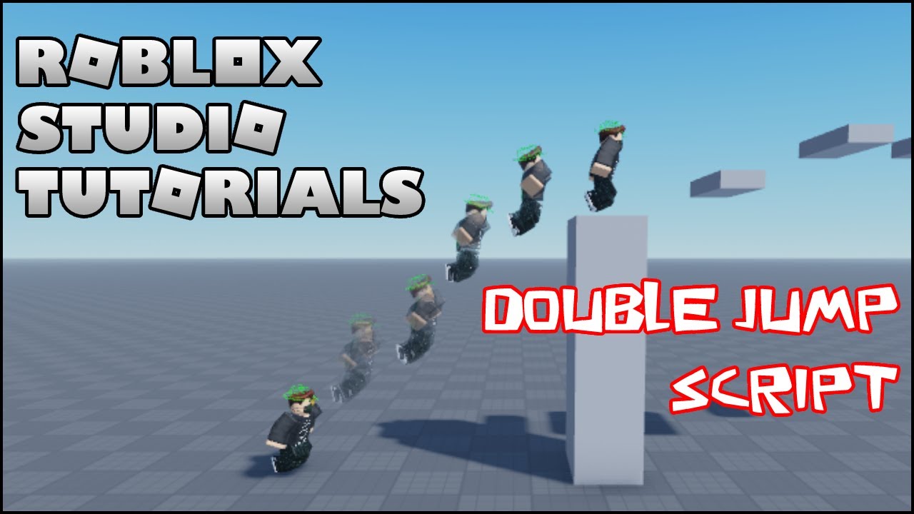 How To Add Double Jumping To Your Roblox Game - YouTube