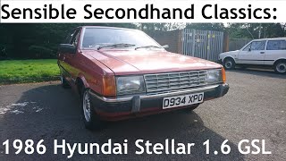 Sensible Secondhand Classics: 1986 Hyundai Stellar 1.6 GSL - Lloyd Vehicle Consulting