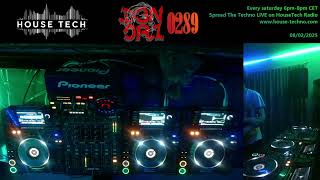 D3N0R1 - Spread The Techno 0289 HouseTech Radio Live