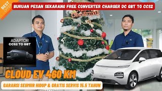 PROMO GOKIL‼️WULING CLOUD EV 460 KM, GARANSI SEUMUR HIDUP, GRATIS SERVIS 15 TH \u0026 GRATIS ADAPTOR CCS2