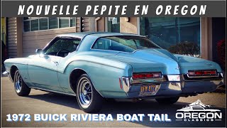 Veritable Time Capsule: Buick Riviera Boat tail de 1972!