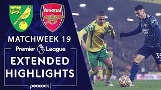 Norwich City v. Arsenal | PREMIER LEAGUE HIGHLIGHTS | 12/26/2021 | NBC Sports