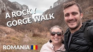 Walking through Cheile Turzii (Turda Gorge) in Cluj-Napoca | Romania travel vlog