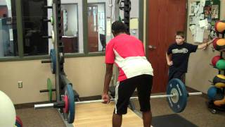 Stephen Morris - Hang Cleans