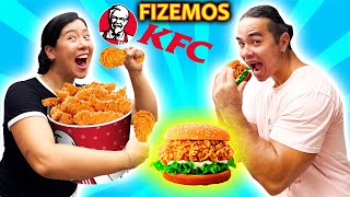 FIZEMOS O LANCHE DO KFC | Família Maromba