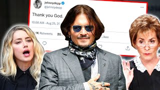 "There Will Be Justice" Johnny Depp Speaks on BIG WIN Against Amber