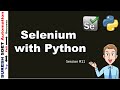 #11 Selenium With Python | How to automate the link in webpage | working with LINK_TEXT