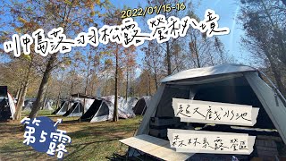 我們露營去vlog#5-南投川中島落羽松露營秘境/清流部落/南投仁愛/落羽松秘境/小香洋水餃/親子露營/親子旅行/camplng/coleman