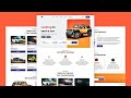 Responsive Rent a Car Website Design || HTML, CSS & JS