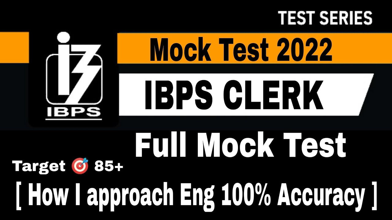 IBPS Clerk Full Mock Test || Live MOCK Test Of || Smartkeeda || Target ...