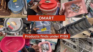 💥DMART/products finds under₹199/cheapest price#viralvideo#youtubevideo#dmart#sale#shopping#home