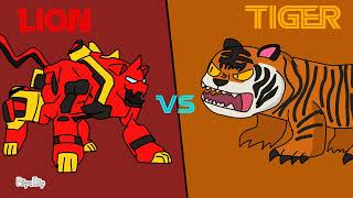 animal battle ep 3 lion vs tiger